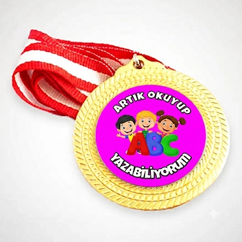Artık Okuyorum Yazıyorum Madalyası 