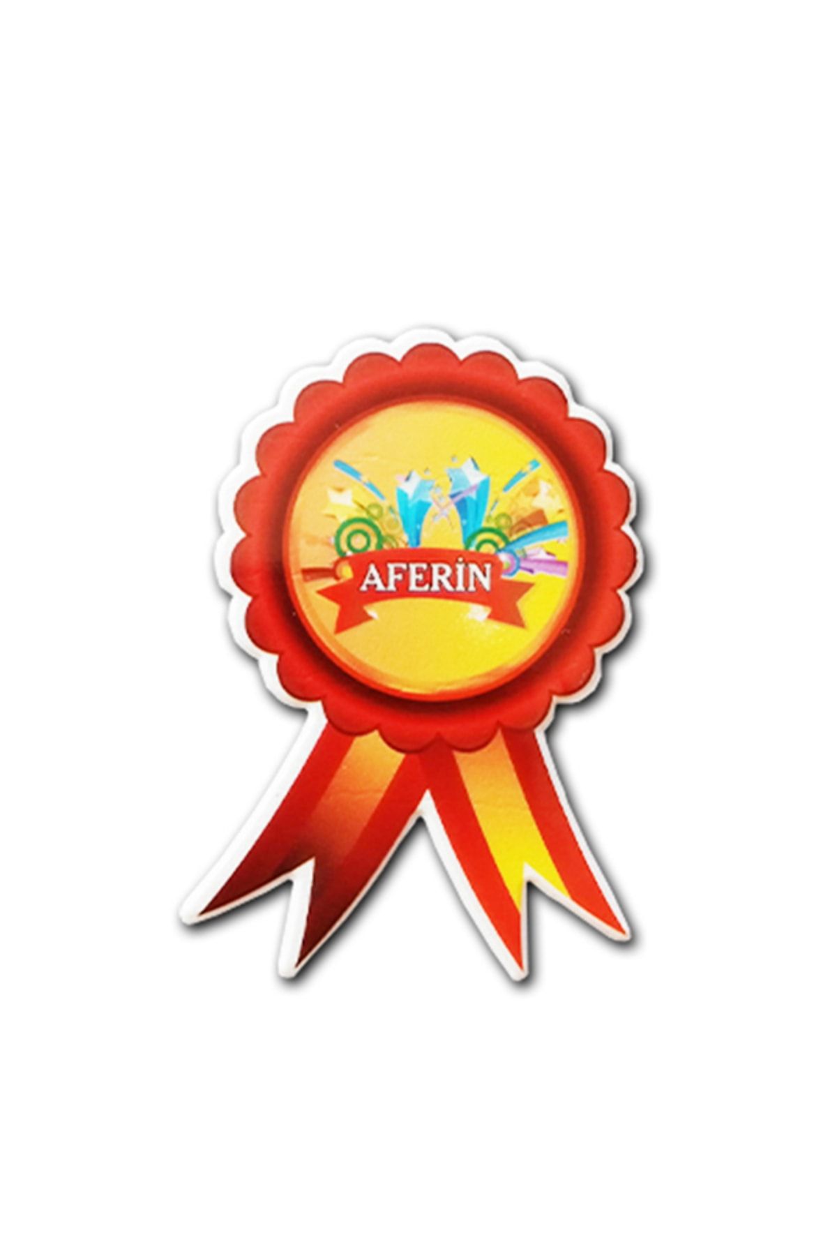 Aferin Kabartma Pvc Etiket Sticker