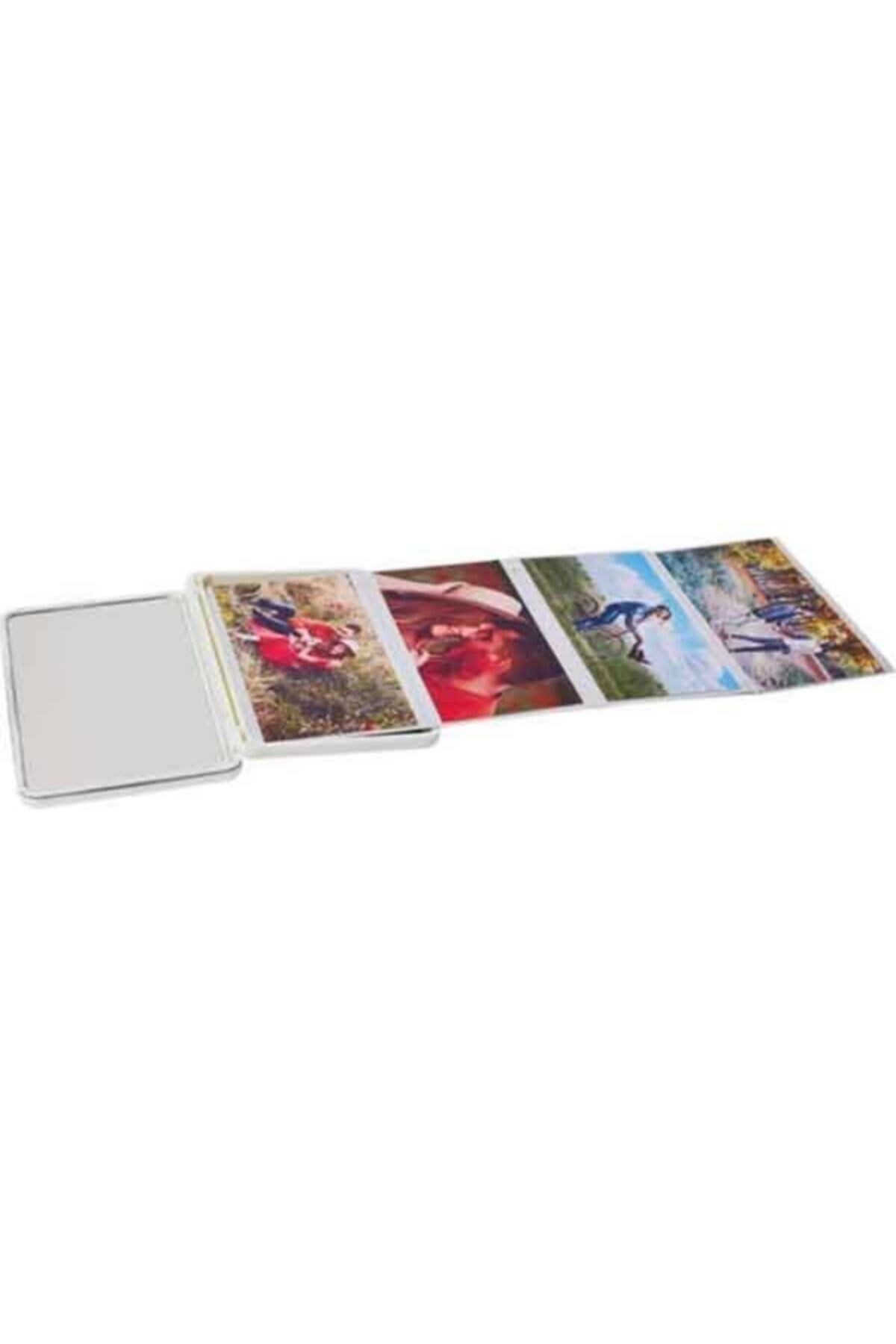 Kılıflı Makyaj Aynalı Cep Fotoğraf Albümü 8 X12 cm