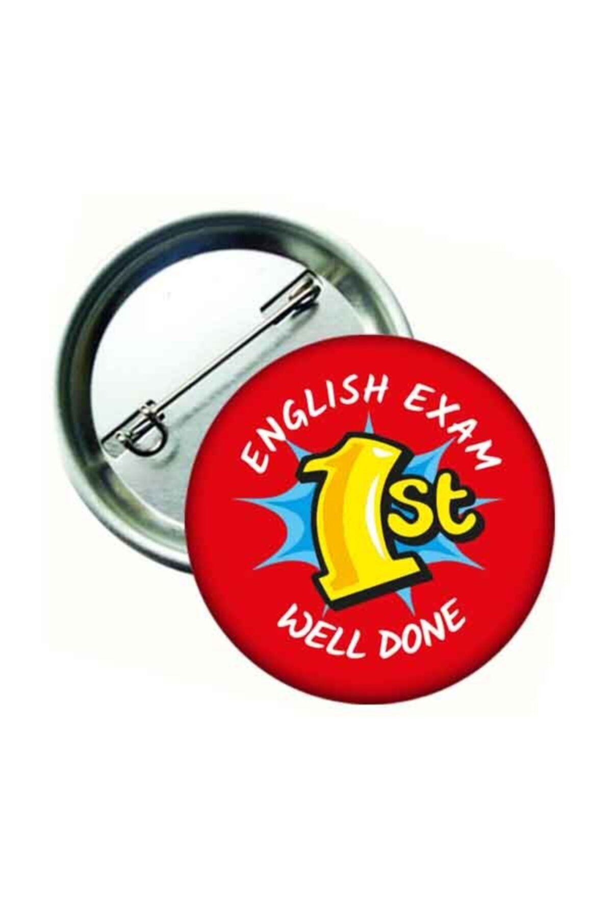 English Exam Well Done Öğrenci Rozeti 
