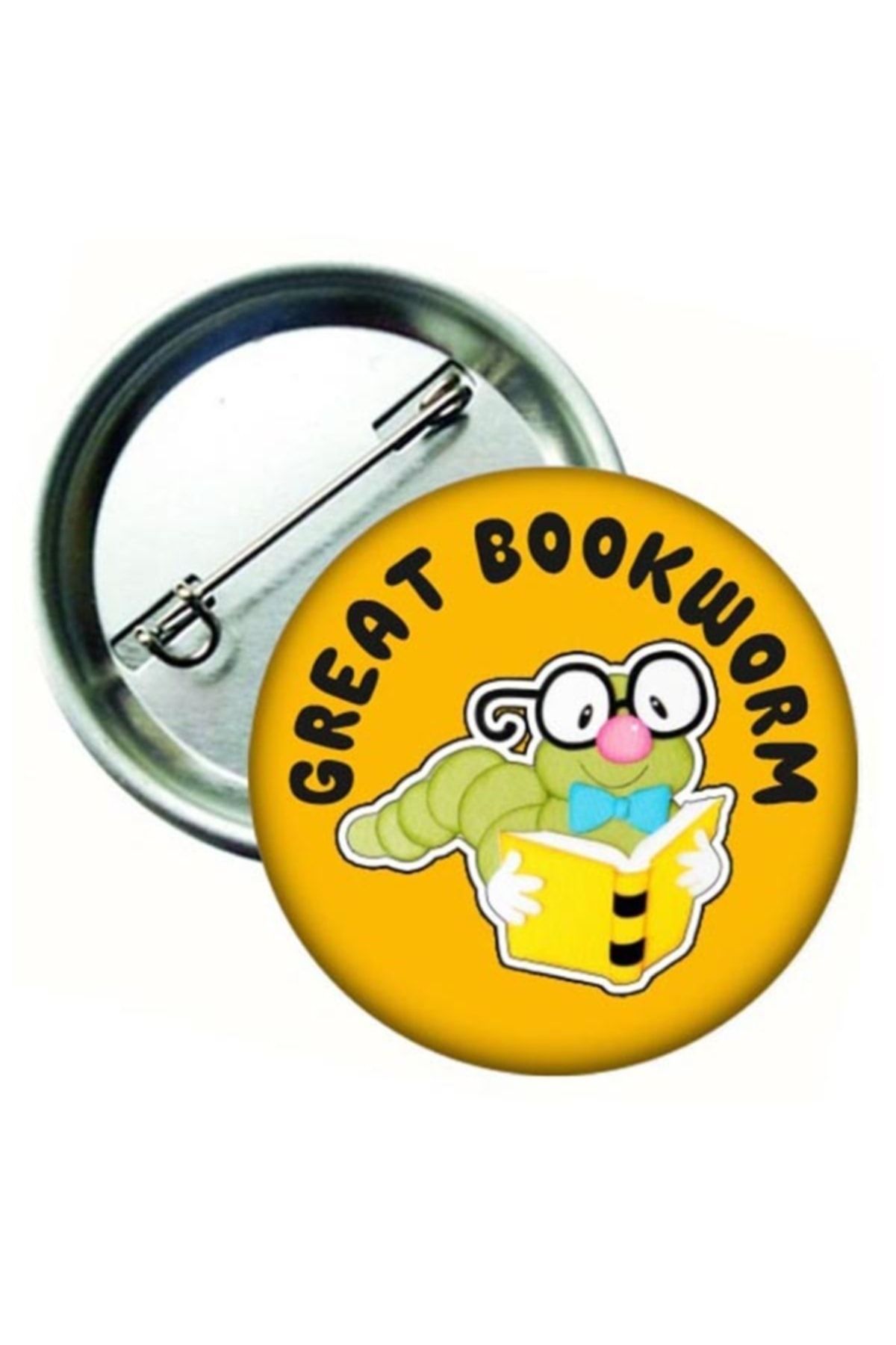 Great Bookworm İngilizce Öğrenci Rozeti