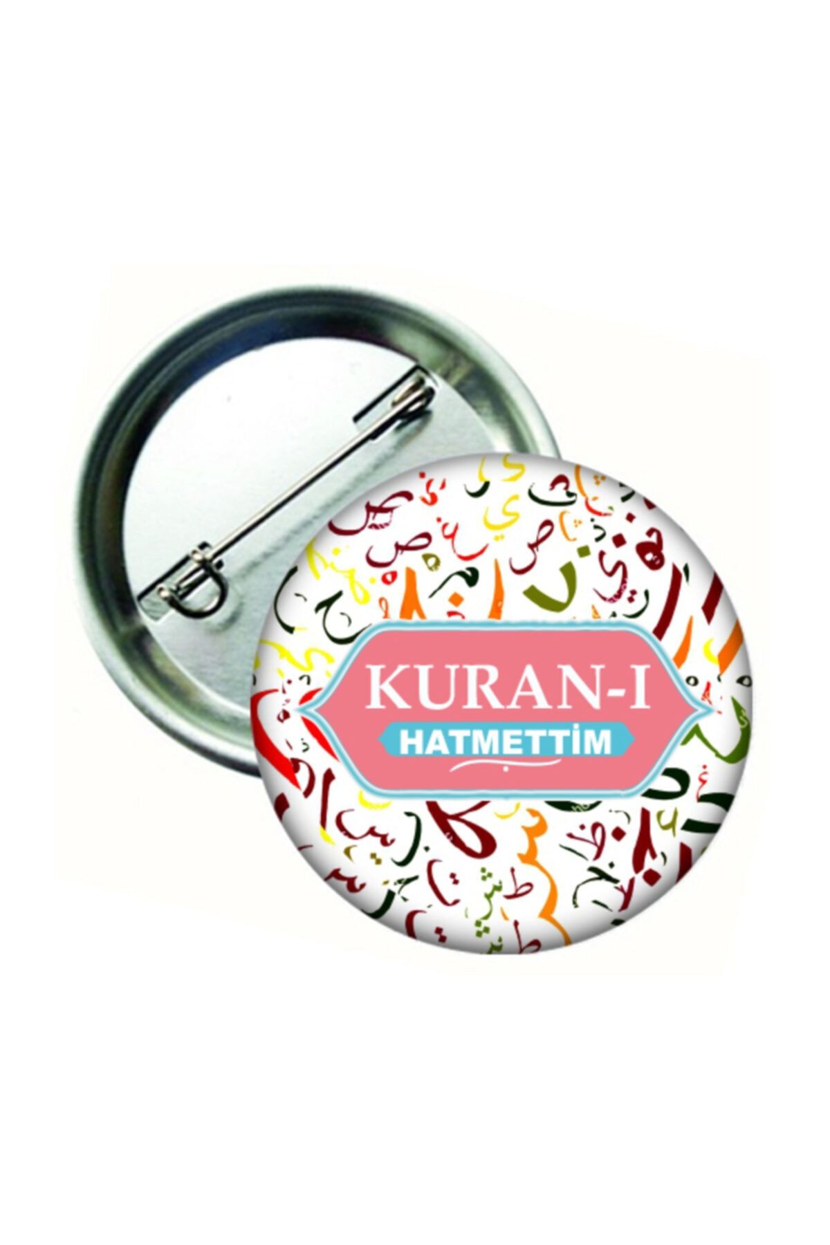Kuran`ı Hatmettim Öğrenci Rozeti 