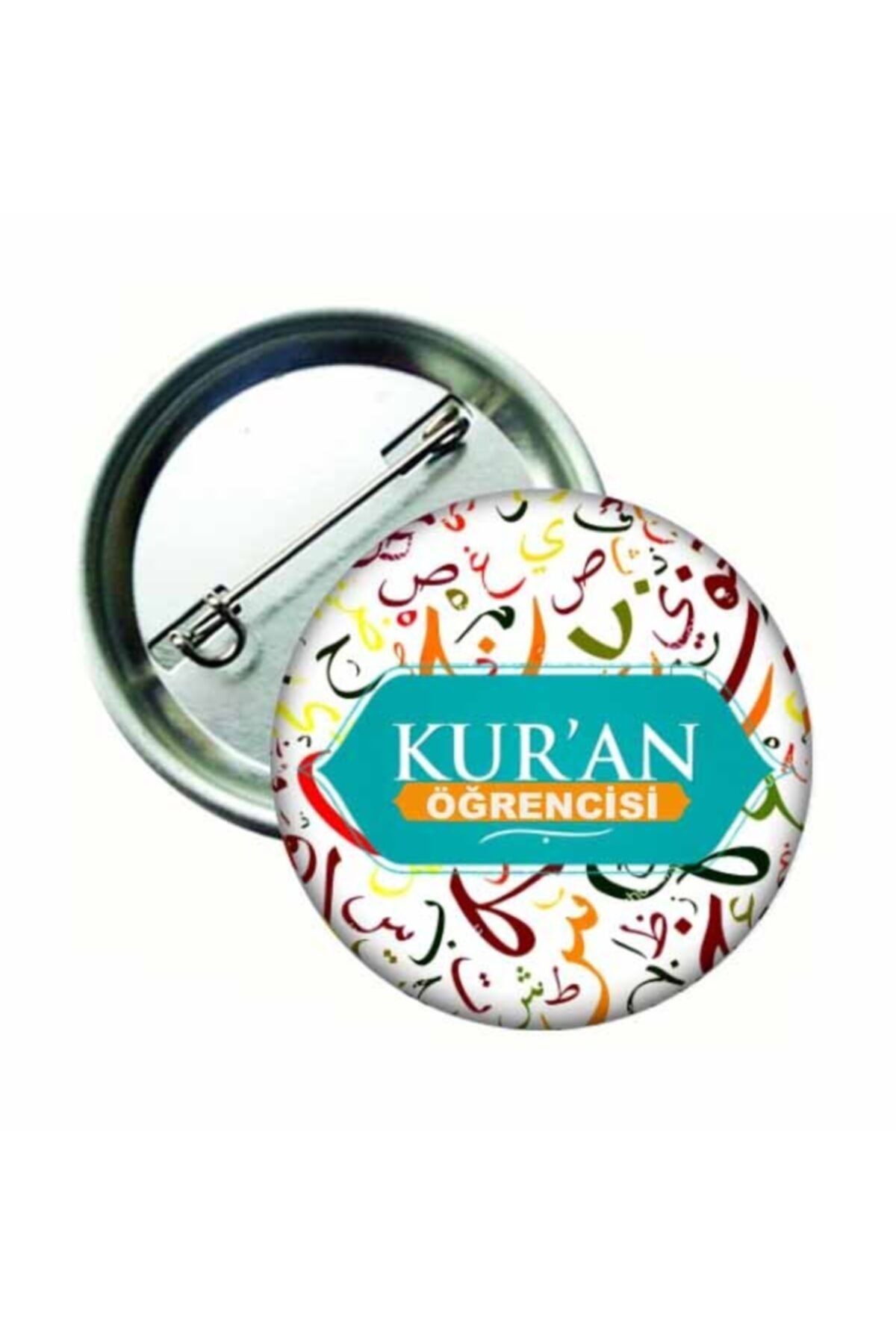 Kuran Öğrencisi Rozeti Turkuaz Renk