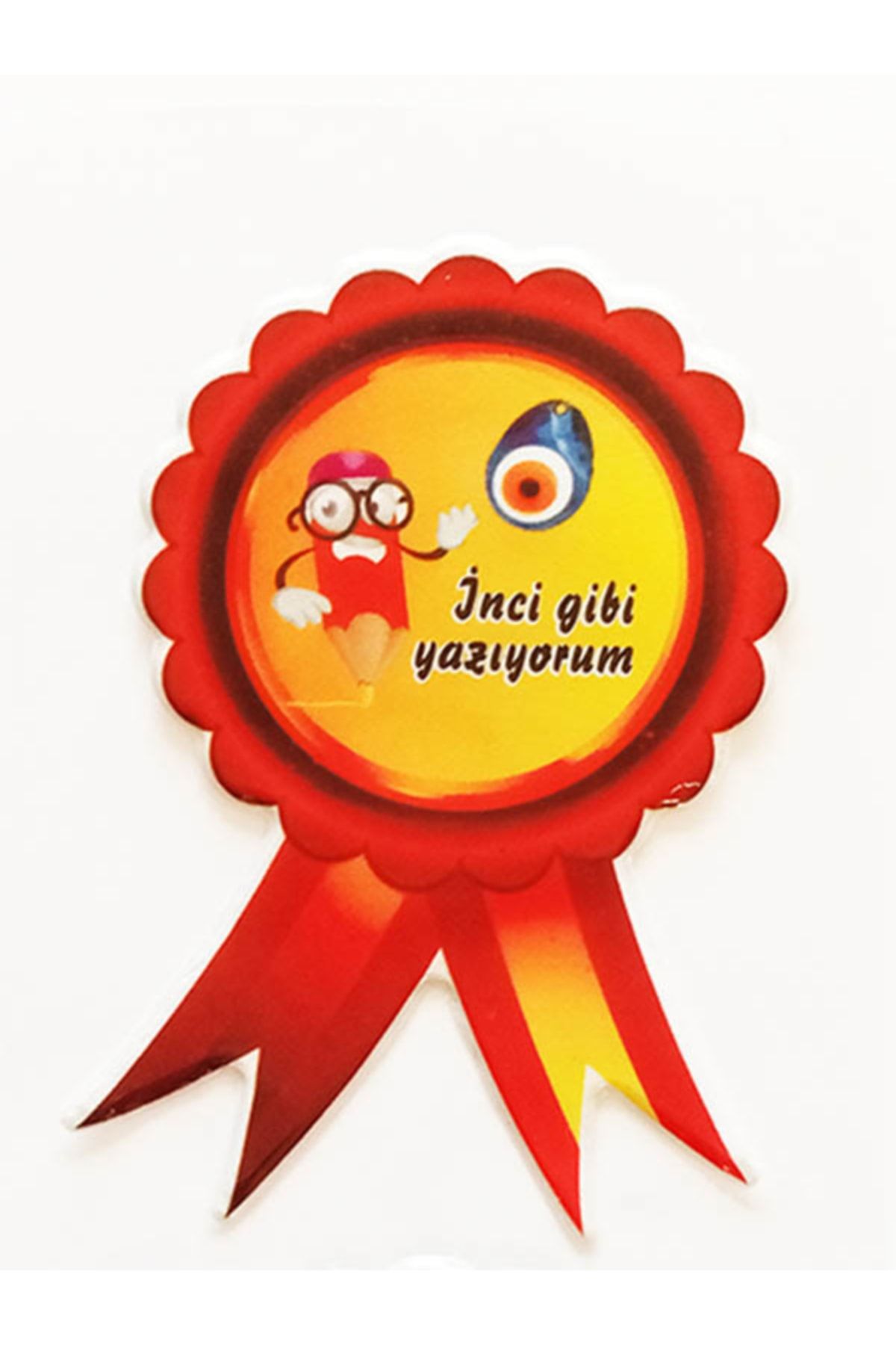  Inci Gibi Yazıyorum Kabartma Etiket Sticker