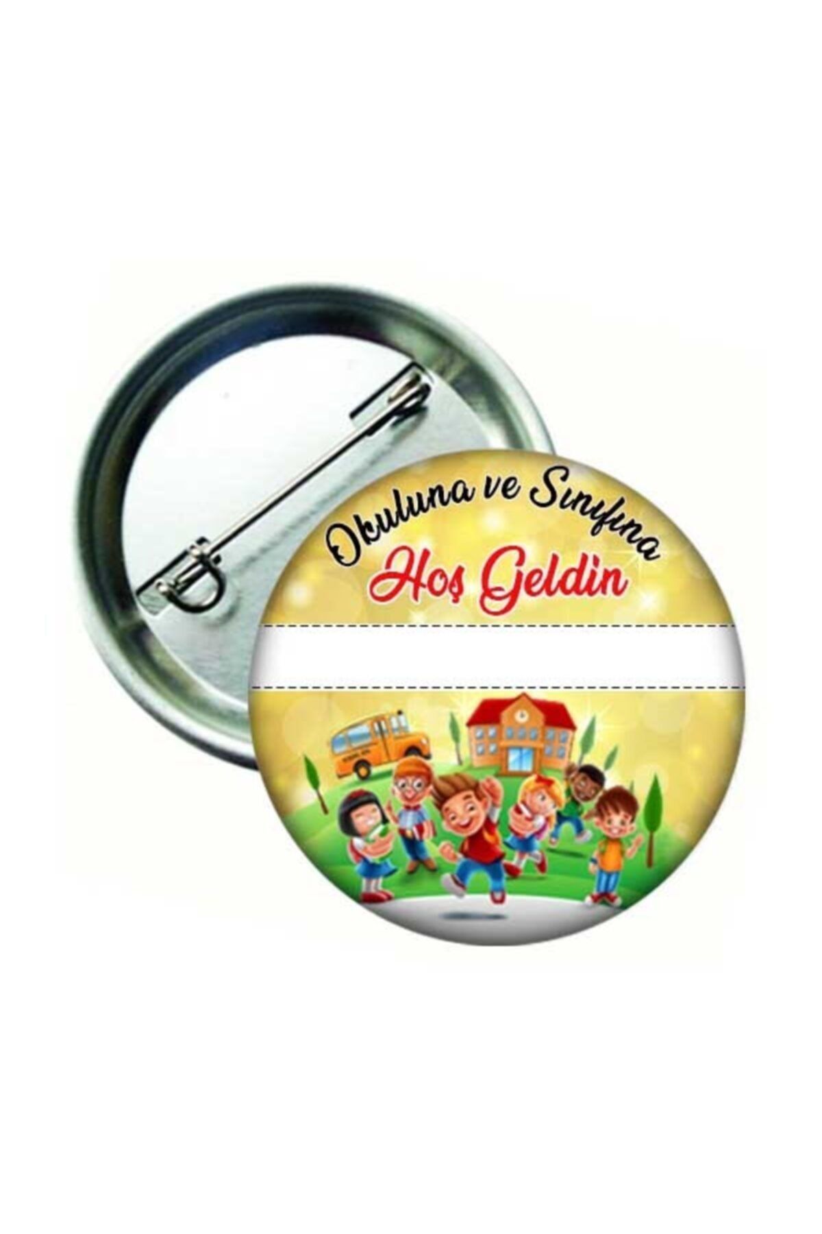 Okuluna Ve Sınıfına Hoş Geldin Öğrenci  Rozeti 