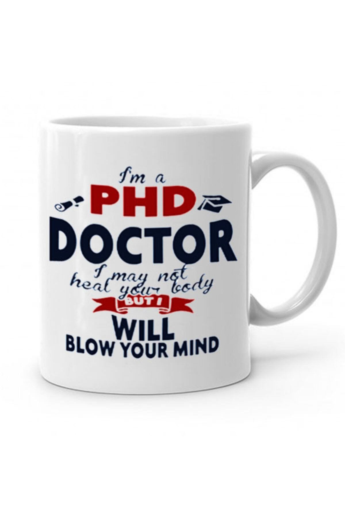 Phd Doktora Yapanlara Özel Kupa Bardak