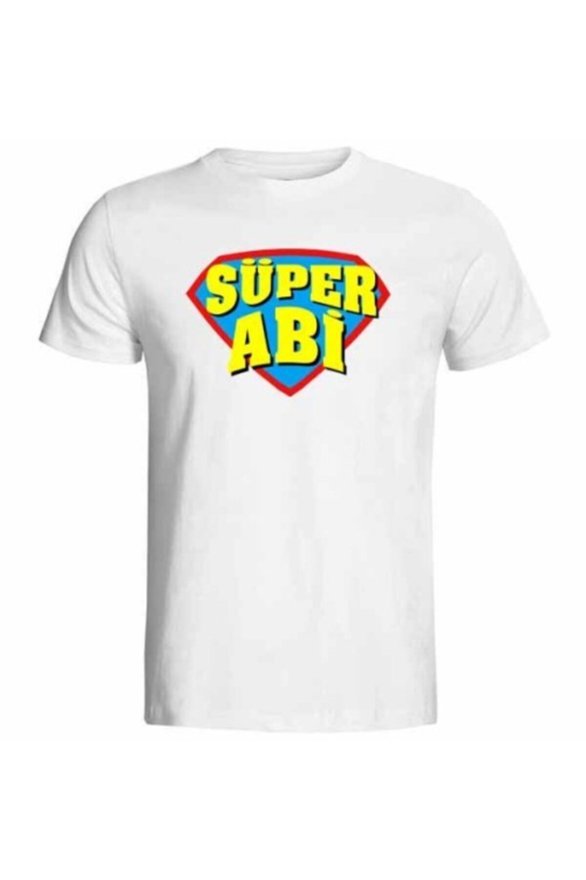 Süper Abi Baskılı Tshirt 