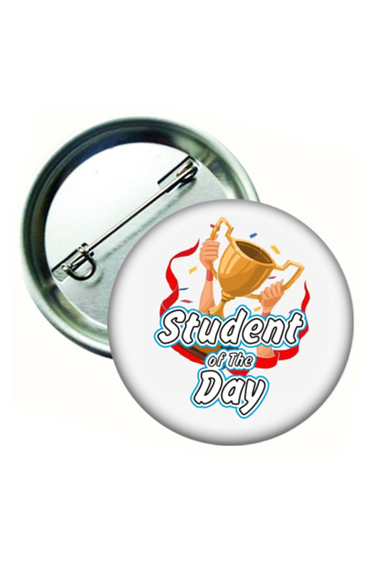 Student of The Day İngilizce Öğrenci Rozeti 