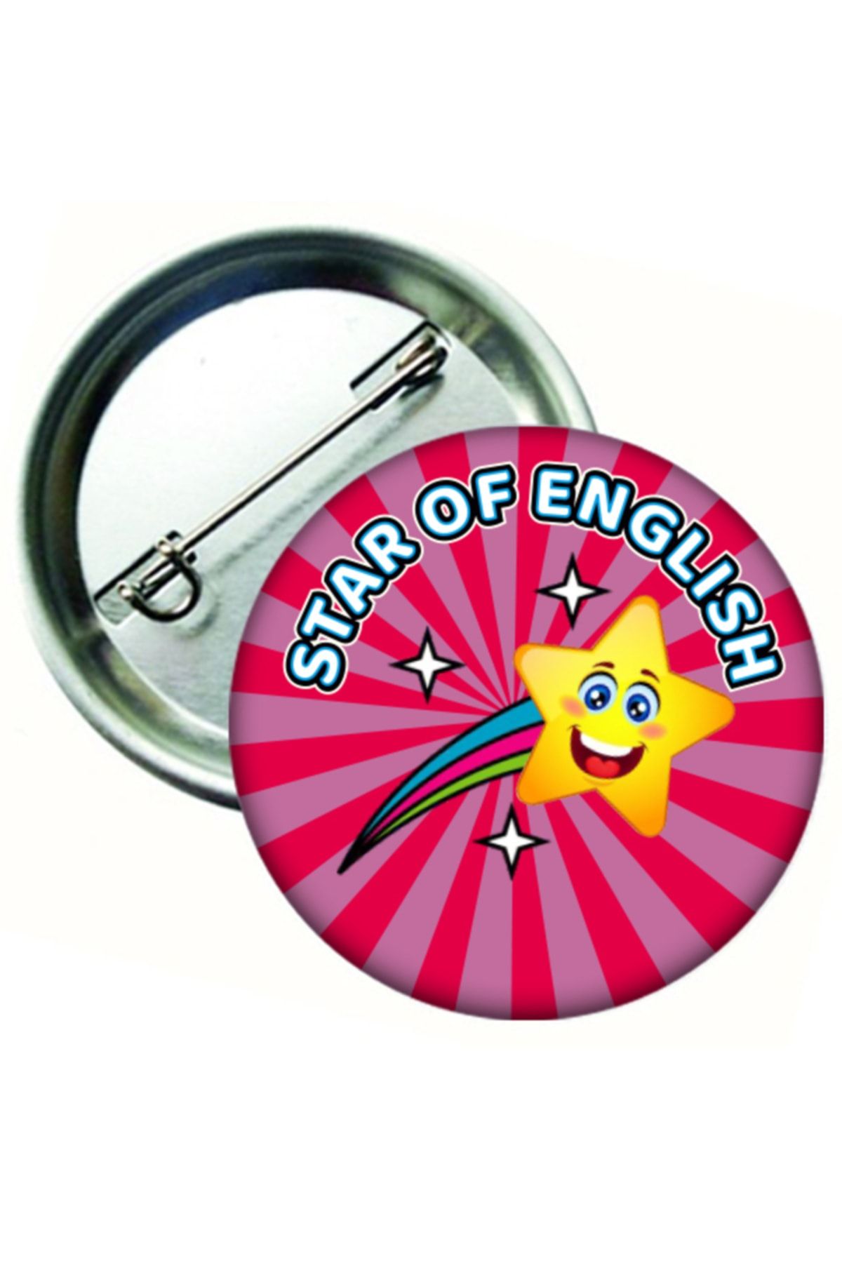 Star Of Englısh Öğrenci Rozeti