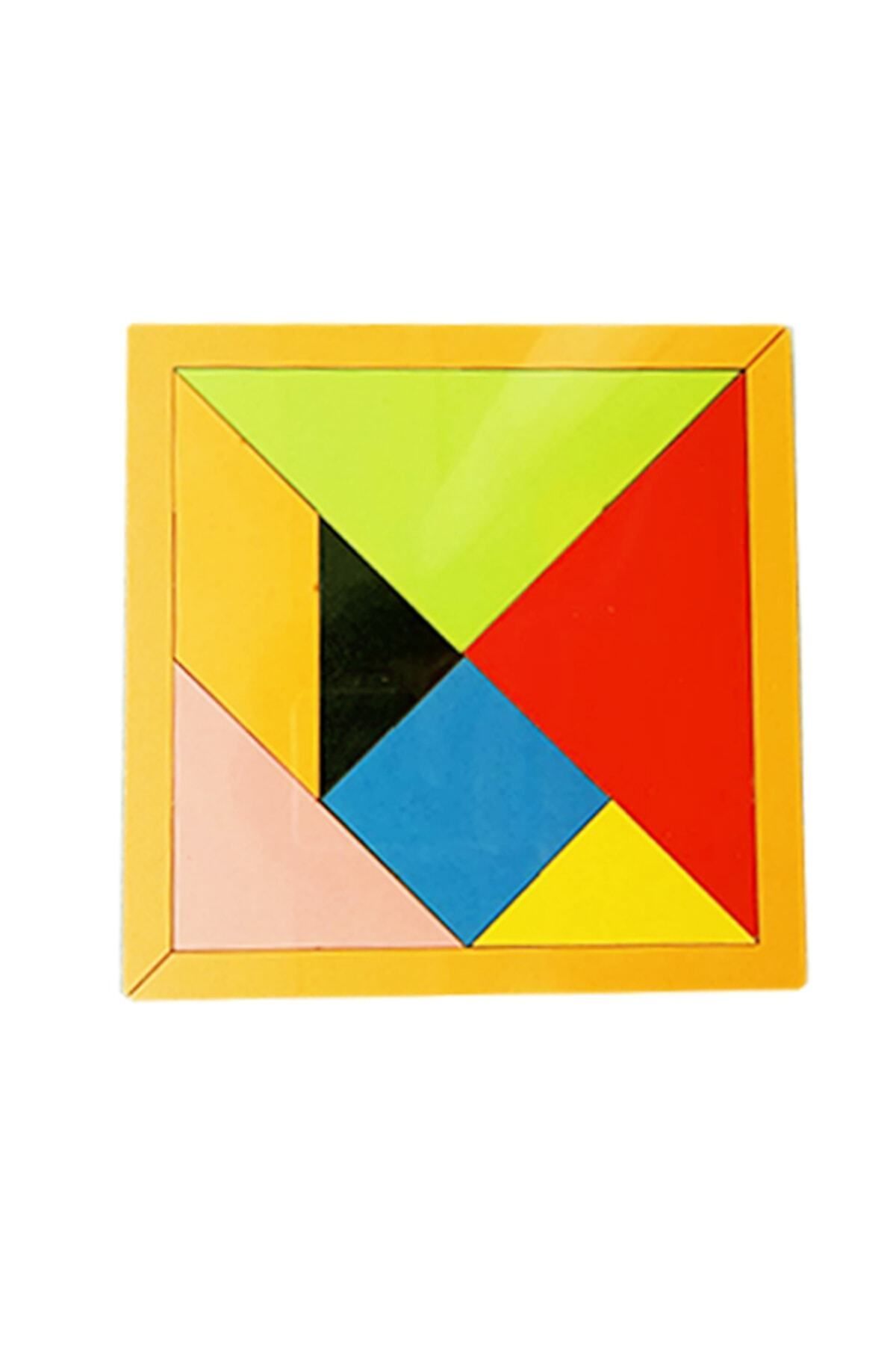 Tangram Akıl Oyunu 17x17 Cm