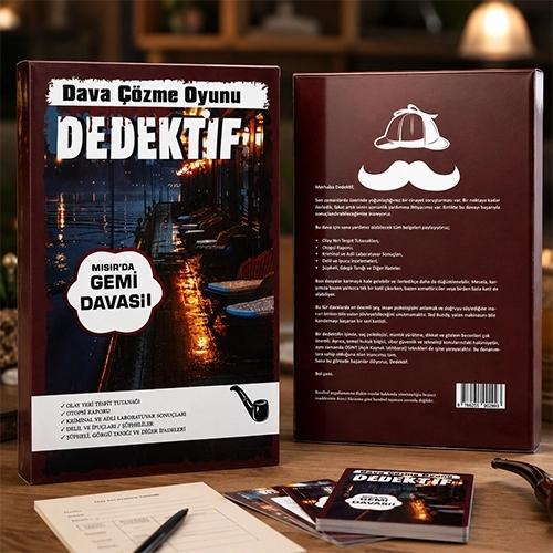 Dedektif Dava Çözme Oyunu - Mısır’da Gemi Davası