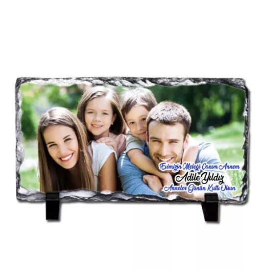 Anneler Gününe Özel Doğal Taş Baskı