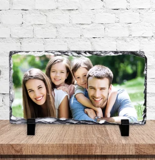 Kişiye Özel Dikdörtgen Doğal Taş Baskı