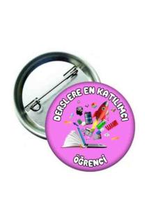 Derslere En Katılımcı Öğrenci Rozeti