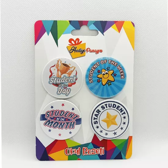 İngilizce Dersi Motivasyon Rozetleri